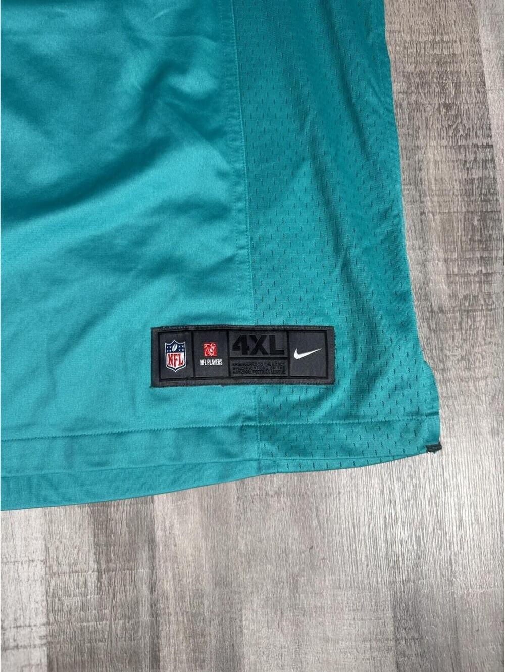 Nike On Field Jersey Miami Dolphins Ndamukong Suh #93 NFL Vented Men’s 4XL - Picture 2 of 9
